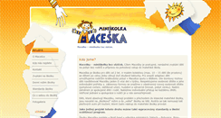 Desktop Screenshot of maceska.luzanky.cz