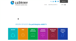 Desktop Screenshot of luzanky.cz