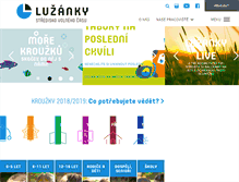 Tablet Screenshot of luzanky.cz