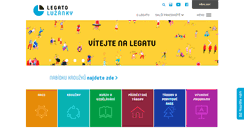 Desktop Screenshot of legato.luzanky.cz