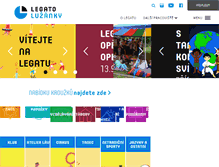Tablet Screenshot of legato.luzanky.cz