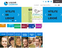 Tablet Screenshot of lidicka.luzanky.cz