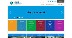 Desktop Screenshot of lesna.luzanky.cz