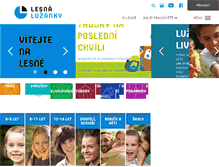 Tablet Screenshot of lesna.luzanky.cz